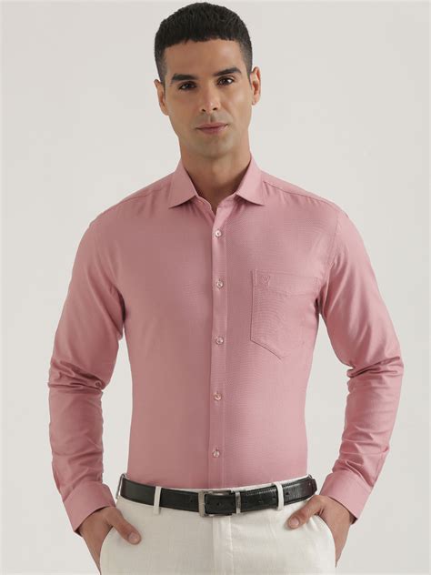Premium dobby Cotton Shirt – White House