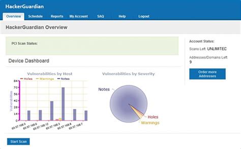 Comodo HackerGuardian, PCI Scan Control to find Vulnerability - The SSL ...