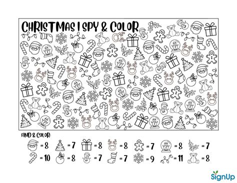 Christmas Activity Sheets Printable | Fanny Printable