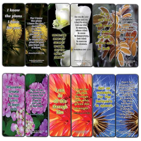Buy Popular Bible Verses for Teenage Girls Bookmarks (60 Pack ...