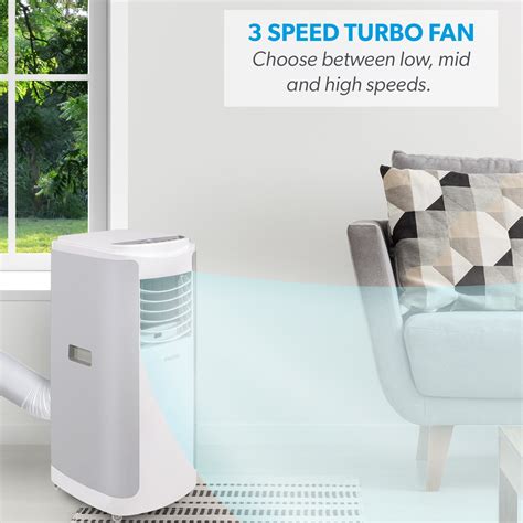 Buy GRADE A3 - electriQ 12000 BTU Portable Air Conditioner for rooms up ...