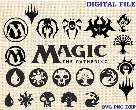 Magic The Gathering Land Symbols
