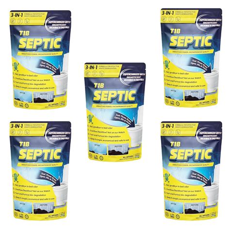 T1B Septic | 100X Powerful Formula | Rapidly Degrades Sludge ...