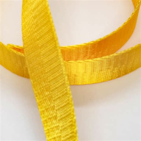 1" Wide Webbing -Solid Color - SUNSHINE YELLOW – RC.Threadcraft