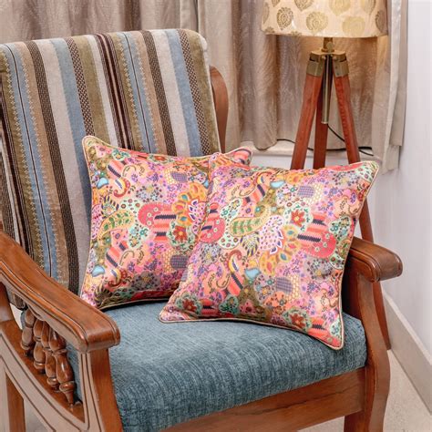 Premium 16x16 Cushion Covers for Every Style | Coral Slub