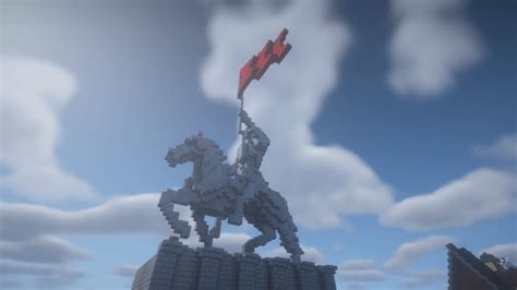 Image result for Medieval Minecraft Statue Tutorial