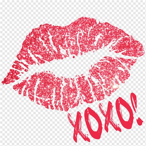 Pink kiss mark illustration, Hugs and kisses Lip balm Lipstick, kiss ...