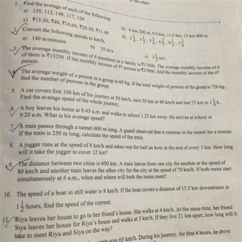 A car covers first 100 km of his journey at 50 km/h, next 50 km at 40 ...