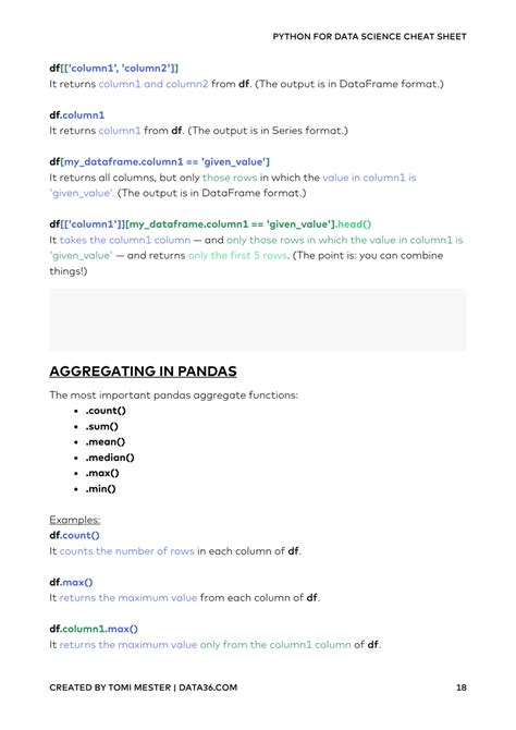 Image result for Python Data Science Cheat Sheet