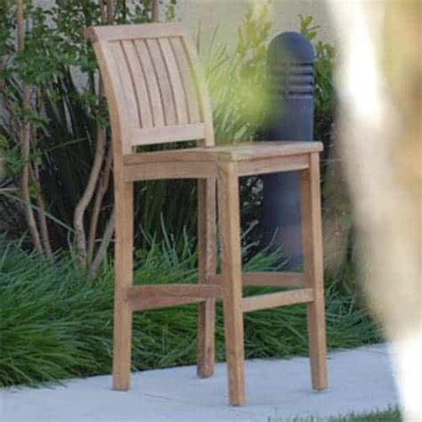 Teak Patio Bar Stool – Titan – Mcgillteak