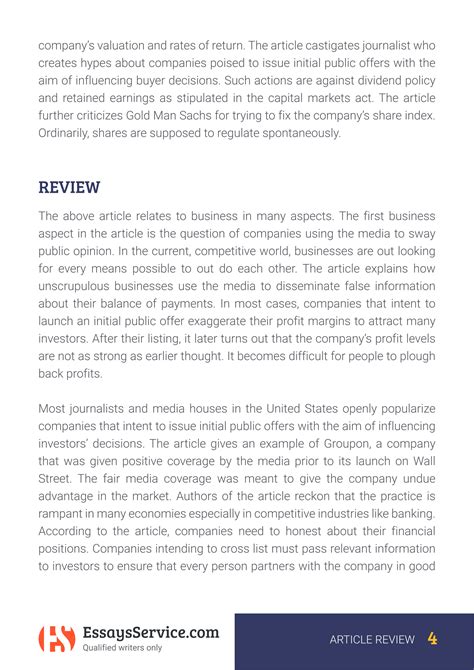 Image result for Reviews Journalism Example