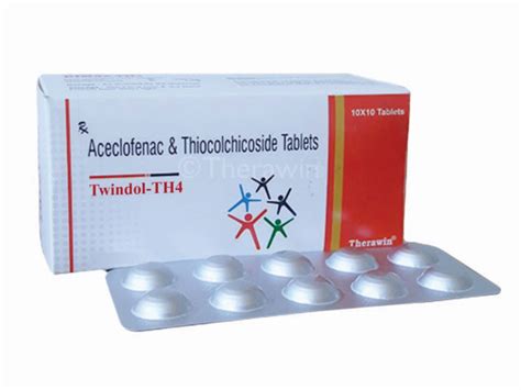 Aceclofenac Thiocolchicoside Tablet Manufacturer, Supplier in India