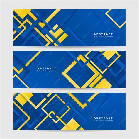 Premium Vector | Blue and yellow orange background with stripes vector ...