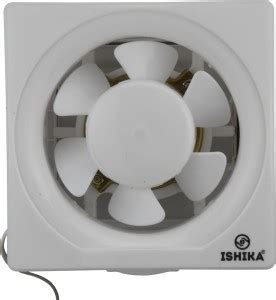 ishika electronics 8 Inch Ventilation Exhaust Fan White-200mm 200 mm ...