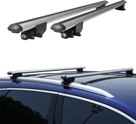 Amazon.com: Catch USA Universal 48” Aluminum Cross Bars Roof Racks Fits Flush and Raised Roff ...