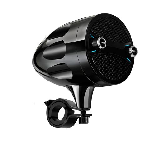 K SPEKAER Motorcycle Speakers Bluetooth Waterproof Radio Audio System ...