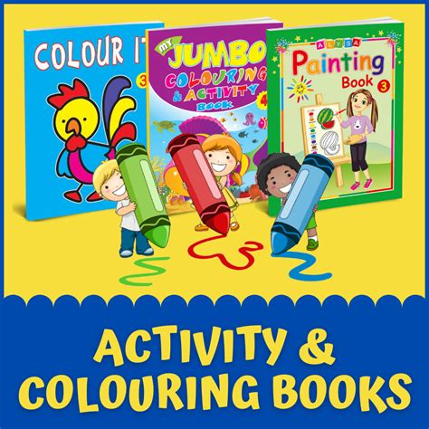 Activity And Colouring Books