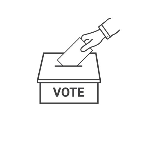 Voting Ballot Illustration 的图像结果