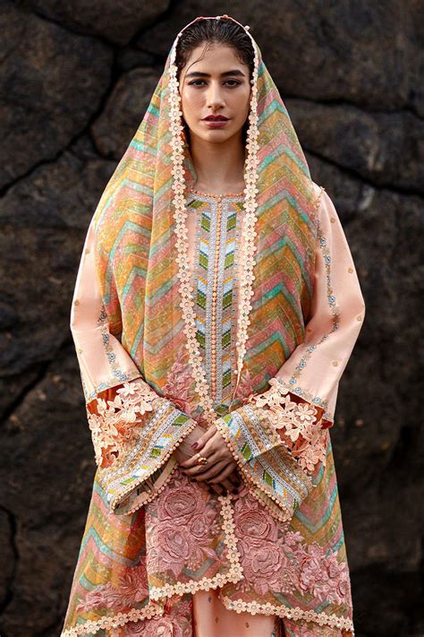 Mohsin Naveed Ranjha Luxury Lawn – Rani – YourLibaas