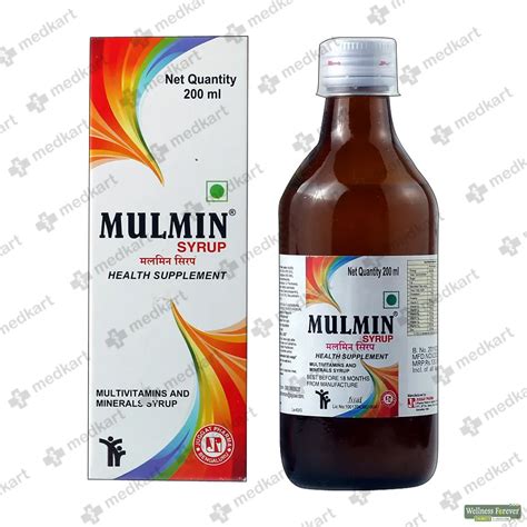 Buy Mulmin Syp 200ml Online at Best Price | Medkart