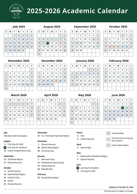 Asu Academic Calendar 2025-2026 - Free Printable Calendar