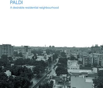 Paldi - A desirable residential neighbourhood | CEPT - Portfolio