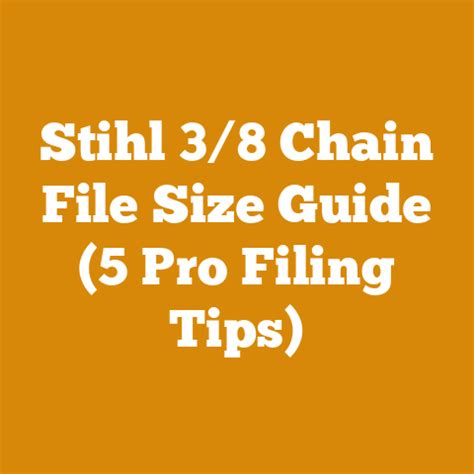 Image result for Stihl Chain File Guide