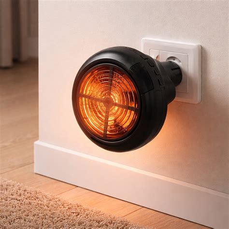 Portable Wall Outlet Electric Room Heater 900W (1 Pc, Mix Design Jari ...