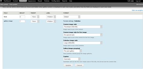 Image result for Color Box Drupal