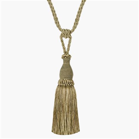 Buy DECO WINDOW Taal Vani Gold Tassel Tie-Back - 3x11cm - Set of 2 from ...