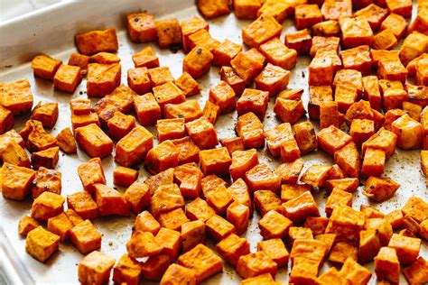 Oven Baked Sweet Potatoes Baked Sweet Potato Slices Cooking With
