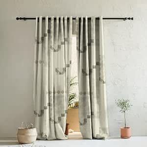 Buy SPACES DRAPE STORY Room Darkening Curtains | Ivory Maze Design ...