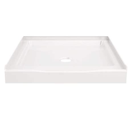 Delta Classic 500 32 in. L x 32 in. W Alcove Shower Pan Base with ...