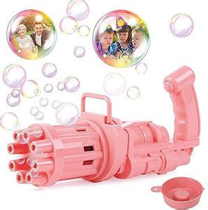 Galactic gatling Bubble Machine Bubbles for Kids Cool Toys Gift ...