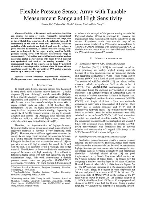 Pressure Sensor Array 的图像结果