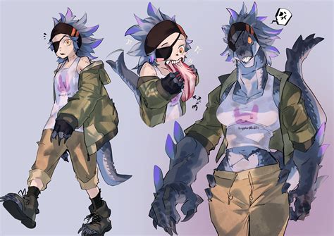 Dinosaur Girl | Danbooru