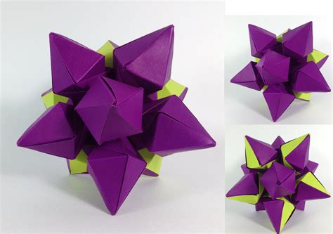 Rock Crystal | Crystal paper craft, How to make a paper crystal, Polyhedron