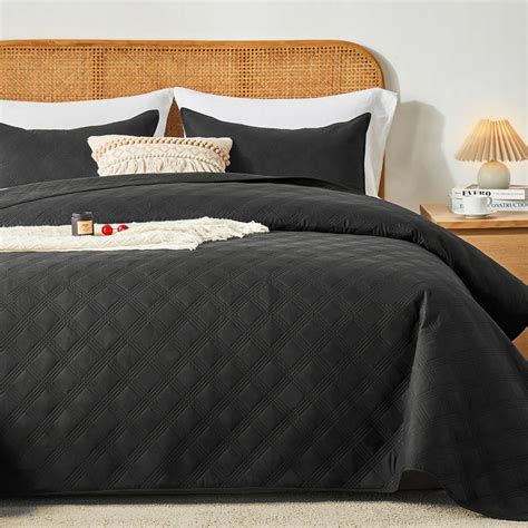 Amazon.com: inron Queen Quilt Bedding Set,Soft Ultrasonic Full/Queen ...