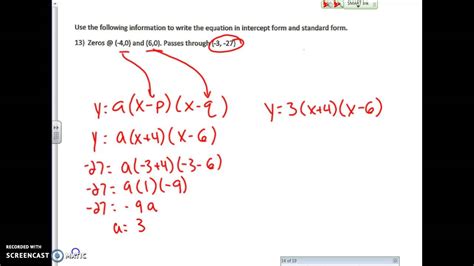 Image result for Find Quadratic Function Using 2 Points