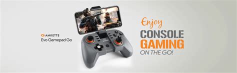 Amkette Evo Gamepad Go for Android Smartphones (Bluetooth)(Black-Grey ...