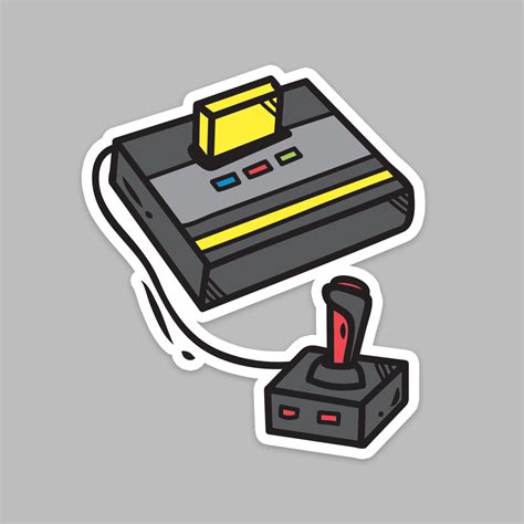 Old Nostalgic Console Sticker – Fantastick