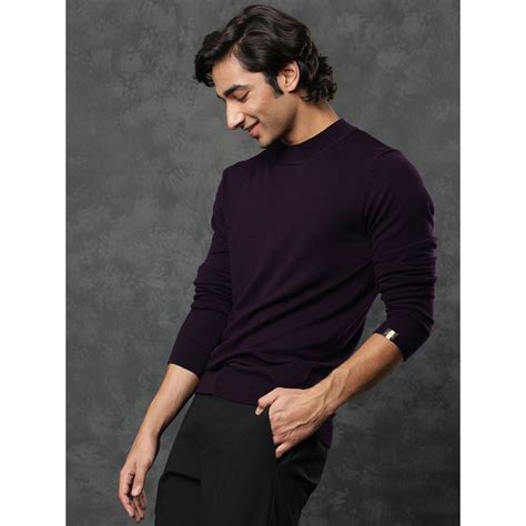 Buy Rare Rabbit Alfo Purple Sweater Online