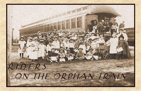 Free Reception and Lecture: Riders on the Orphan Train - The McFaddin ...