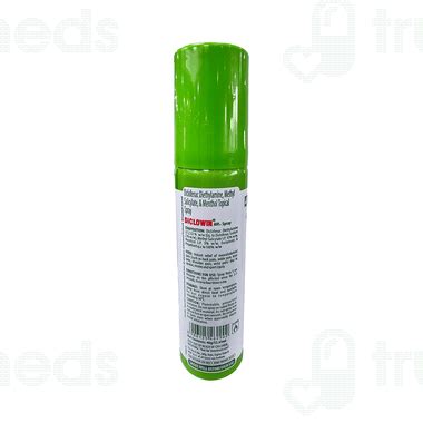 Diclowin Mr Plus Spray 40 Gm - Uses, Side Effects, Dosage, Price | Truemeds