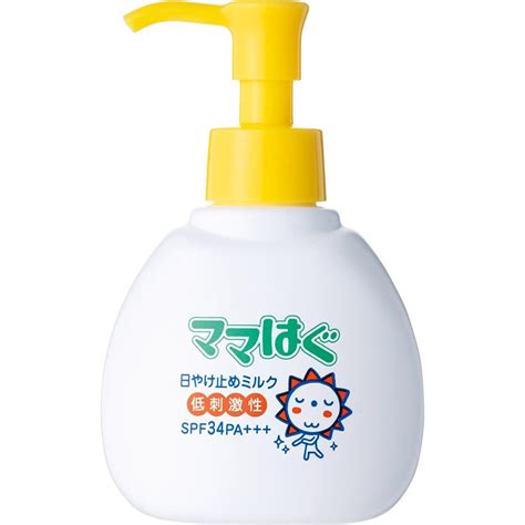ROHTO Mama hug milk SPF 34 PA+++— sun protection milk for kids 100g ...