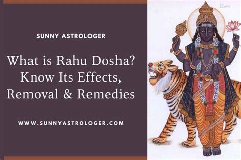 What is Rahu Dosha? Know its Effects, Removal & Remedies
