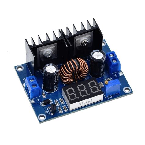 DC-DC Buck Converter, XH-M404 DC 4-40V to 1.25-36V 8A 200W Step-Down M ...