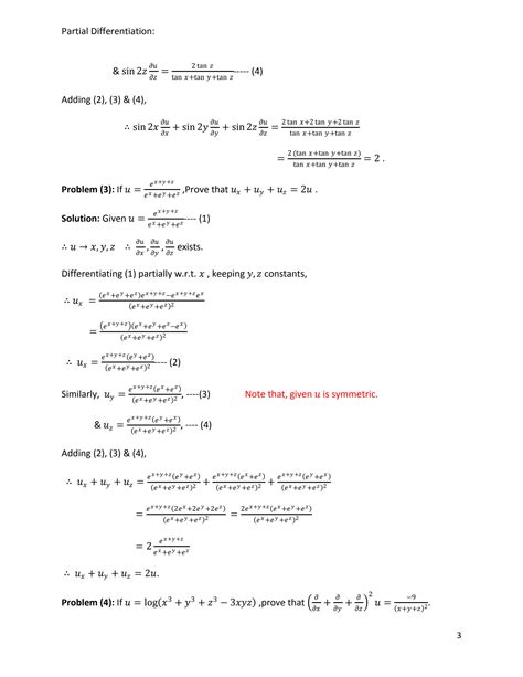 Image result for Partial Differentiation Tutorial
