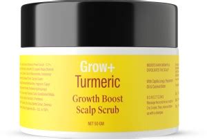 ARATA Grow+ Turmeric Scalp Scrub|Reduces Hair Loss|Clears Buildup|Plant ...