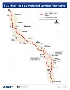 Interstate 11 Final Tier 1 Environmental Impact Statement available for ...